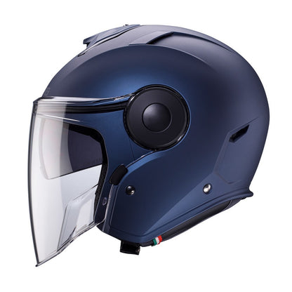 Caberg Soho Matt Blue Jeans Open Face Helmet