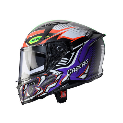 Caberg Avalon X Gurkha Black Grey Orange Fluo Full Face Helmet