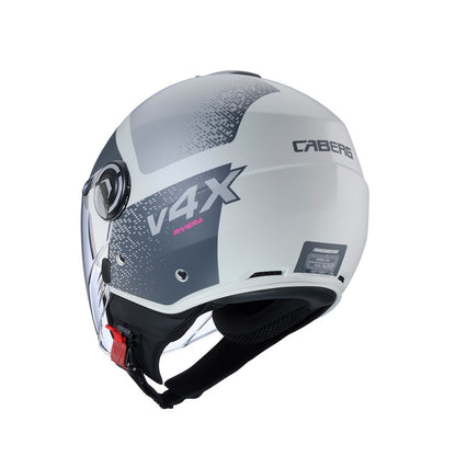 Caberg Riviera V4X Alpha Matt Sand Anthracite Grey Open Face Helmet