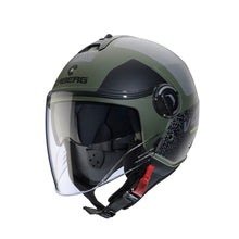 Caberg Riviera V4X Alpha Matt Military Green Black Grey Open Face Helmet