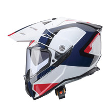 Caberg Tanami Scram White Red Blue Dual Sport Helmet