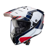 Caberg Tanami Scram White Red Blue Dual Sport Helmet