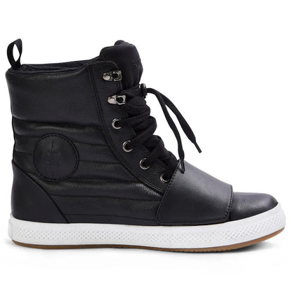Spada Heat Waterproof Trainer High Top Black