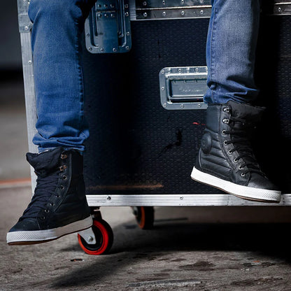 Spada Heat Waterproof Trainer High Top Black