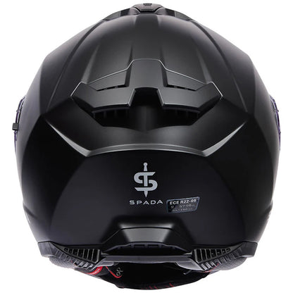 Spada SP18 Matt Black Full Face Helmet