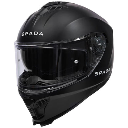 Spada SP18 Matt Black Full Face Helmet