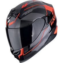Scorpion 520 Evo Lena Black Red Full Face Helmet