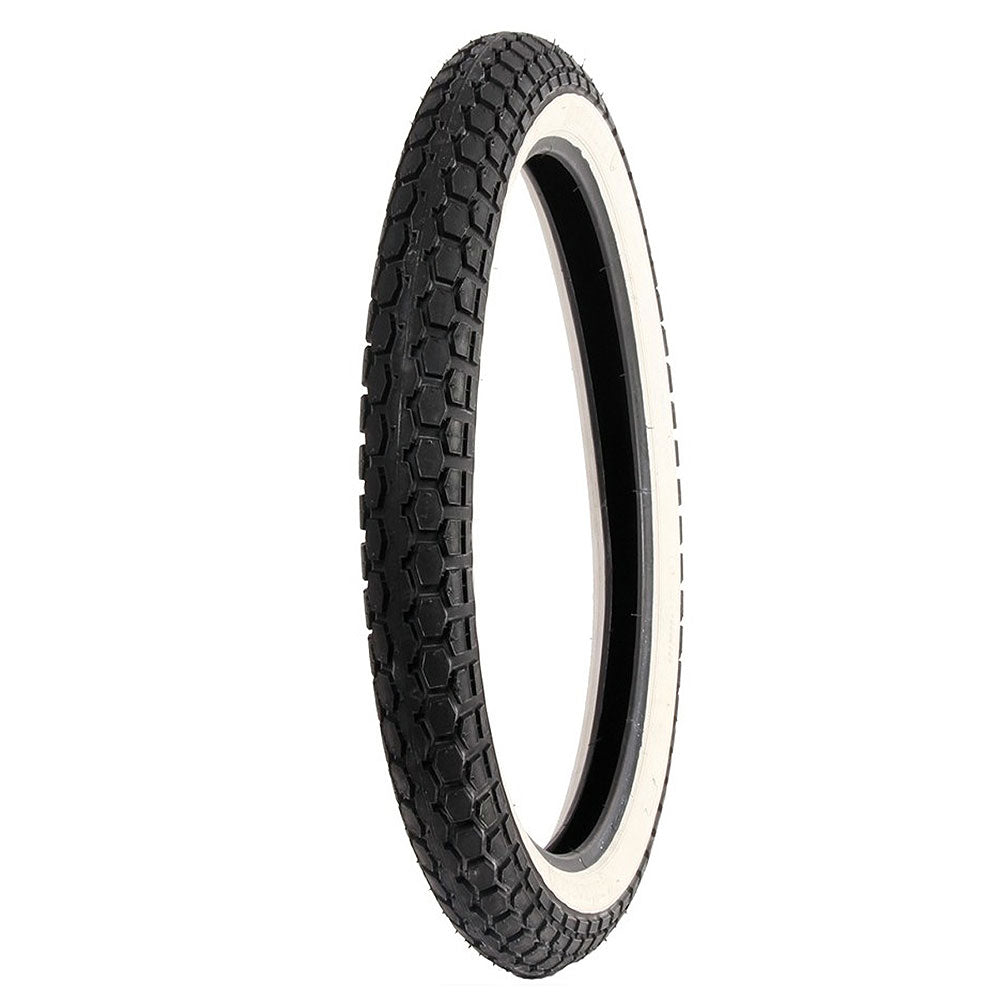 2.50-19 45J Reinf TT Conti KKS10 White Wall Universal Tyre