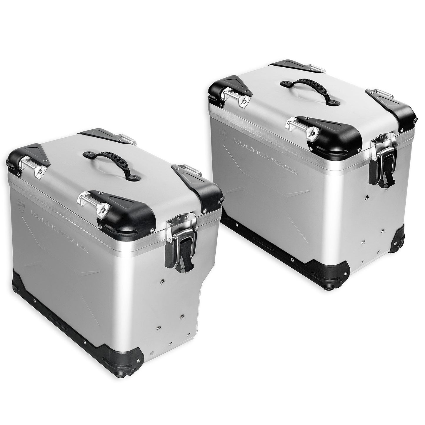 Ducati MULTISTRADA 950 / 1260 Aluminum Pannier Set 96781071A