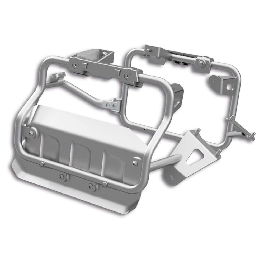 Ducati DESERTX Genuine Pannier Subframes Rack Silver