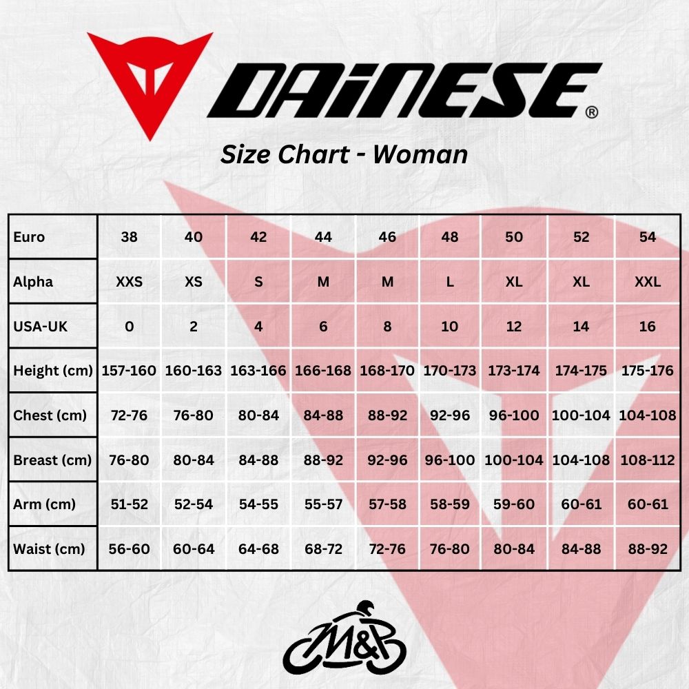Dainese Rapida Lady Leather Jacket 49G 44