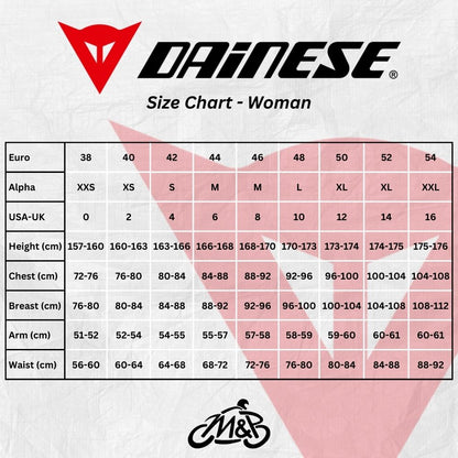 Dainese Rapida Lady Leather Jacket 49G 44