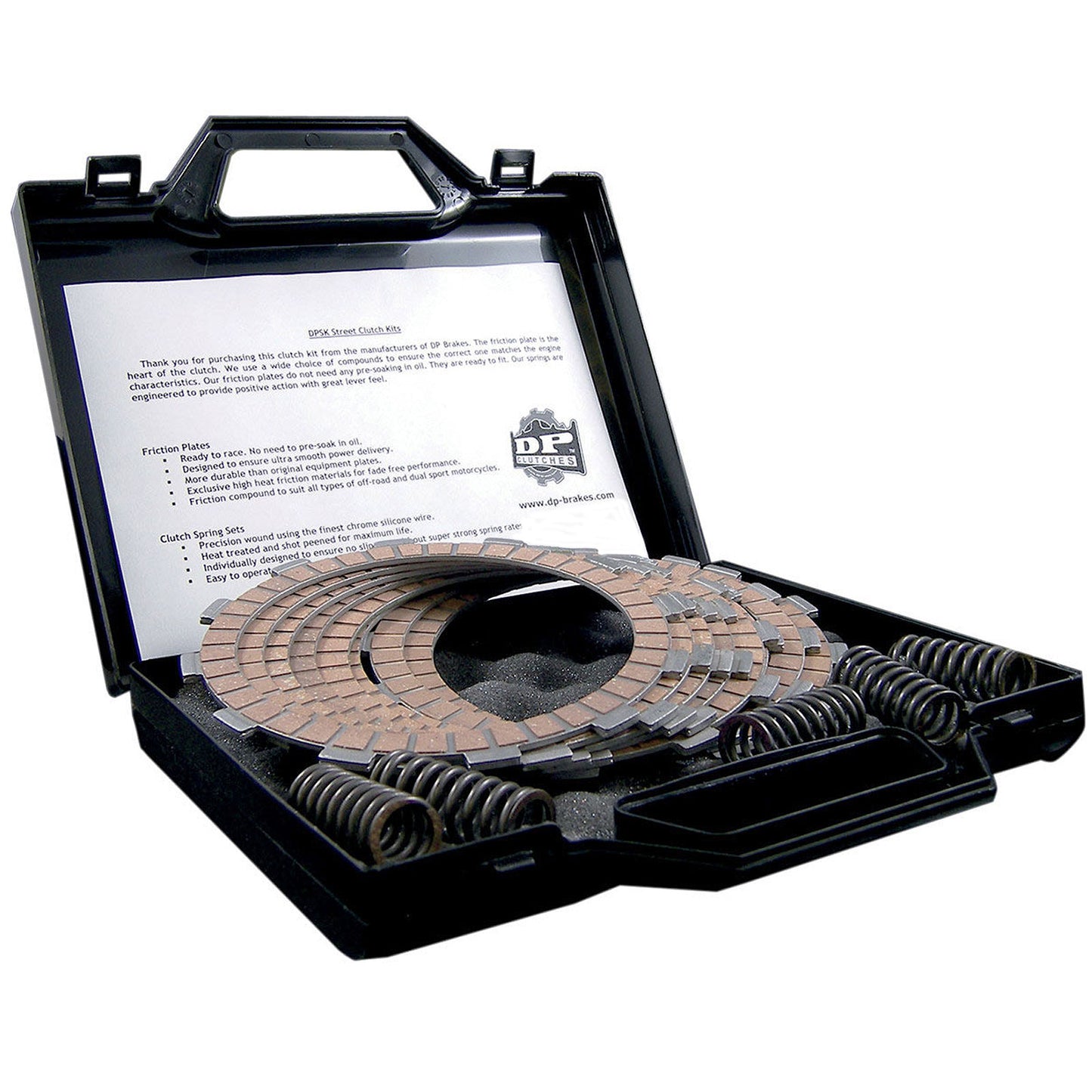 230 DP Clutch Friction Plates + Sprg