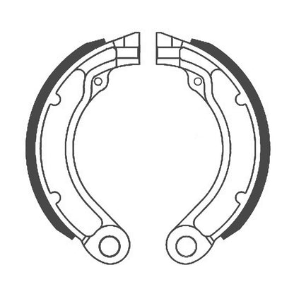 FSB873EF Eco Ferodo Brake Shoes