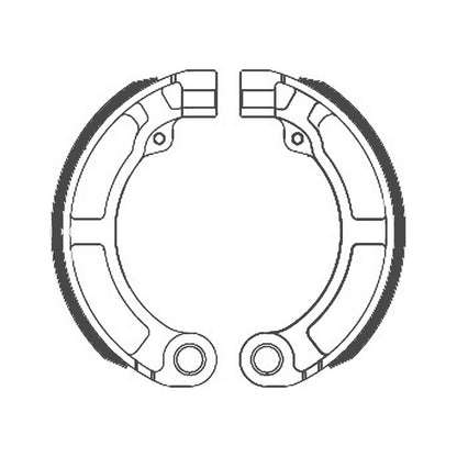 FSB885EF Eco Ferodo Brake Shoes