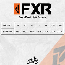 FXR Pro-Fit Lite Motocross Glove Hi Vis
