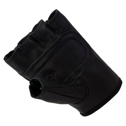 Classic Fingerless Leather Gloves