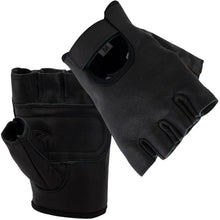 Classic Fingerless Leather Gloves