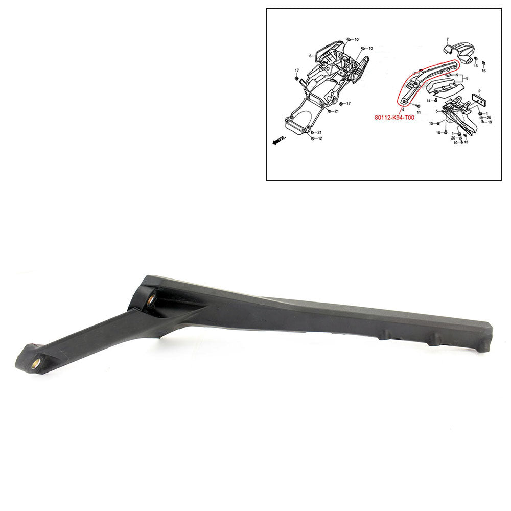 Honda CBF300 2018 - 2021 Genuine Left Rear Fender Black