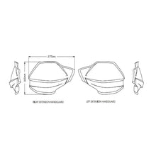 Ducati Multistrada V4 21- Puig Handguard Extensions Dark Tint