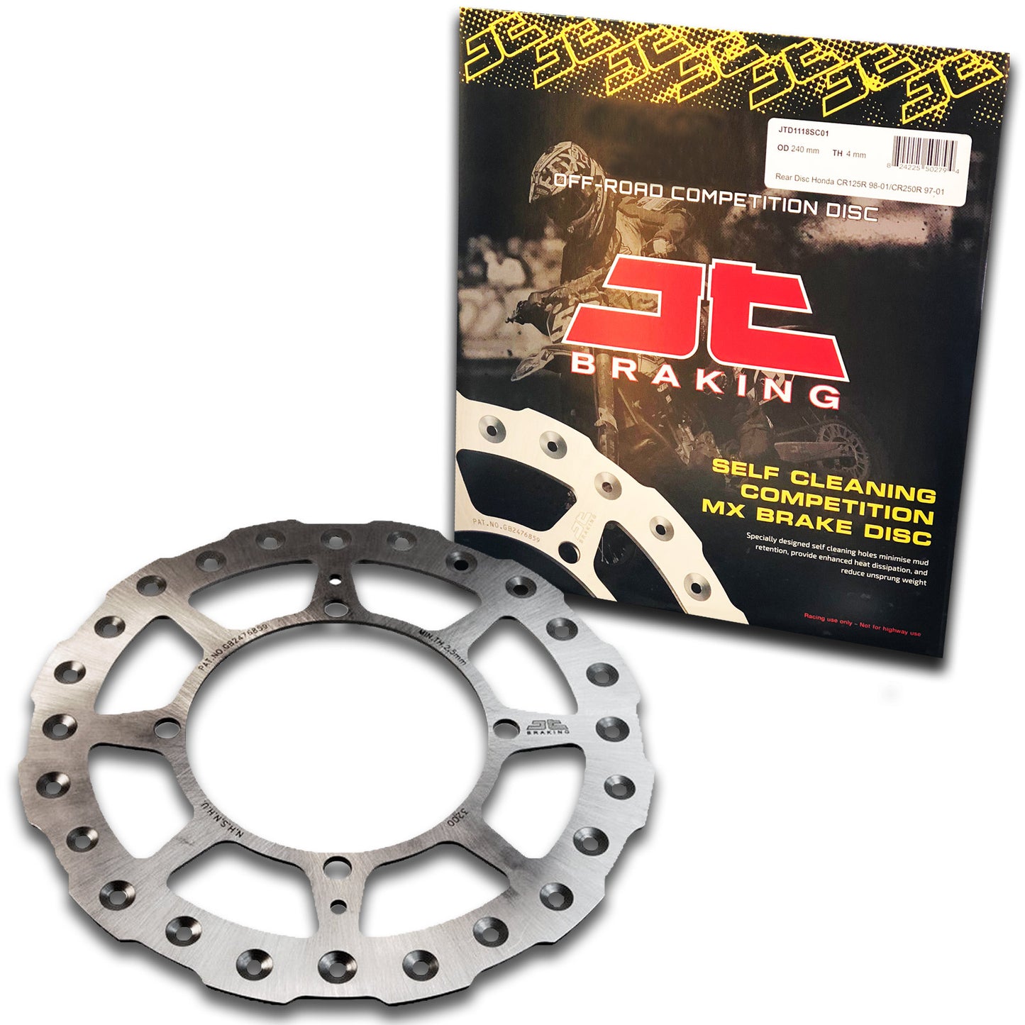 JTD6003SC01 JT Rear Brake Disc