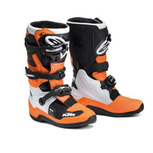 KTM Kids Tech 7S Motocross Boots Black Orange White