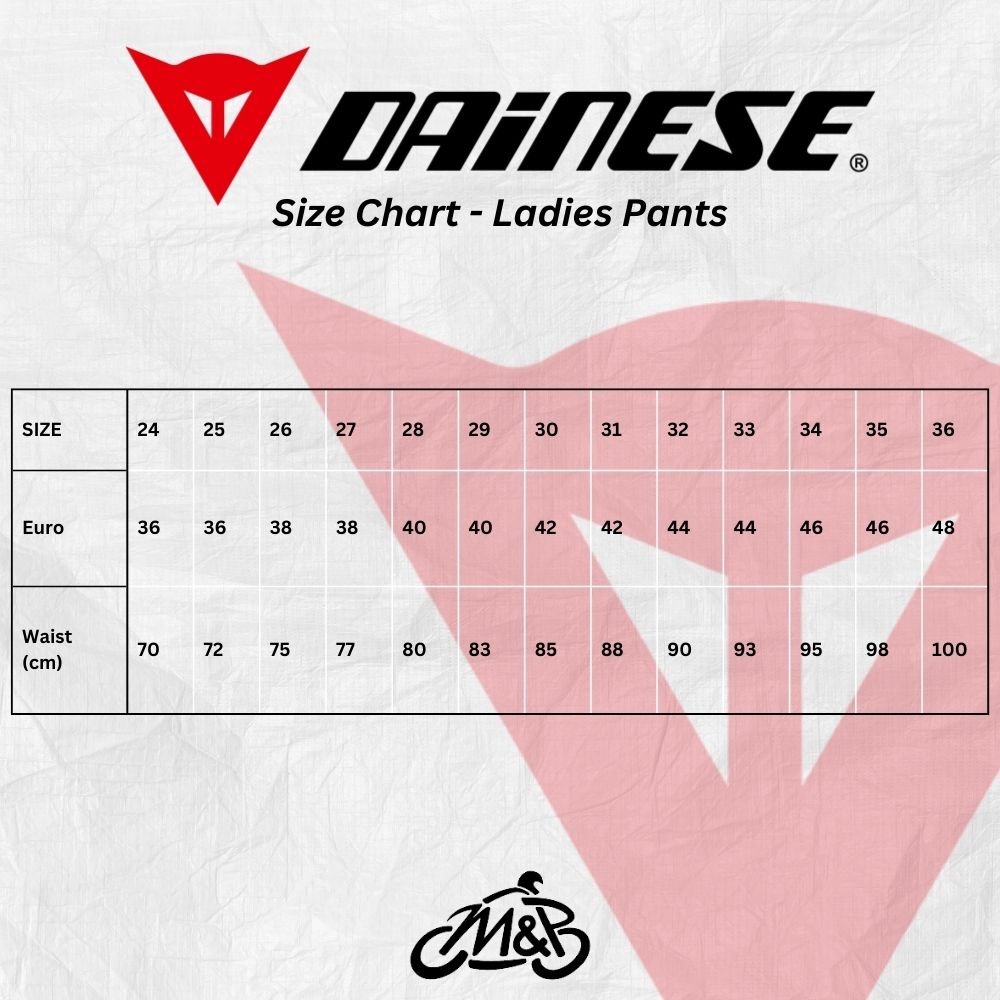 Dainese Casual Regular Ladies Tex Pants 001 Black