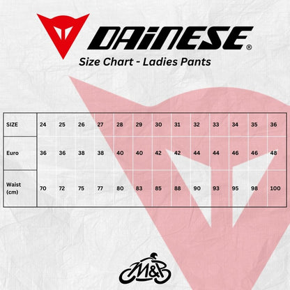 Dainese Casual Regular Ladies Tex Pants 001 Black
