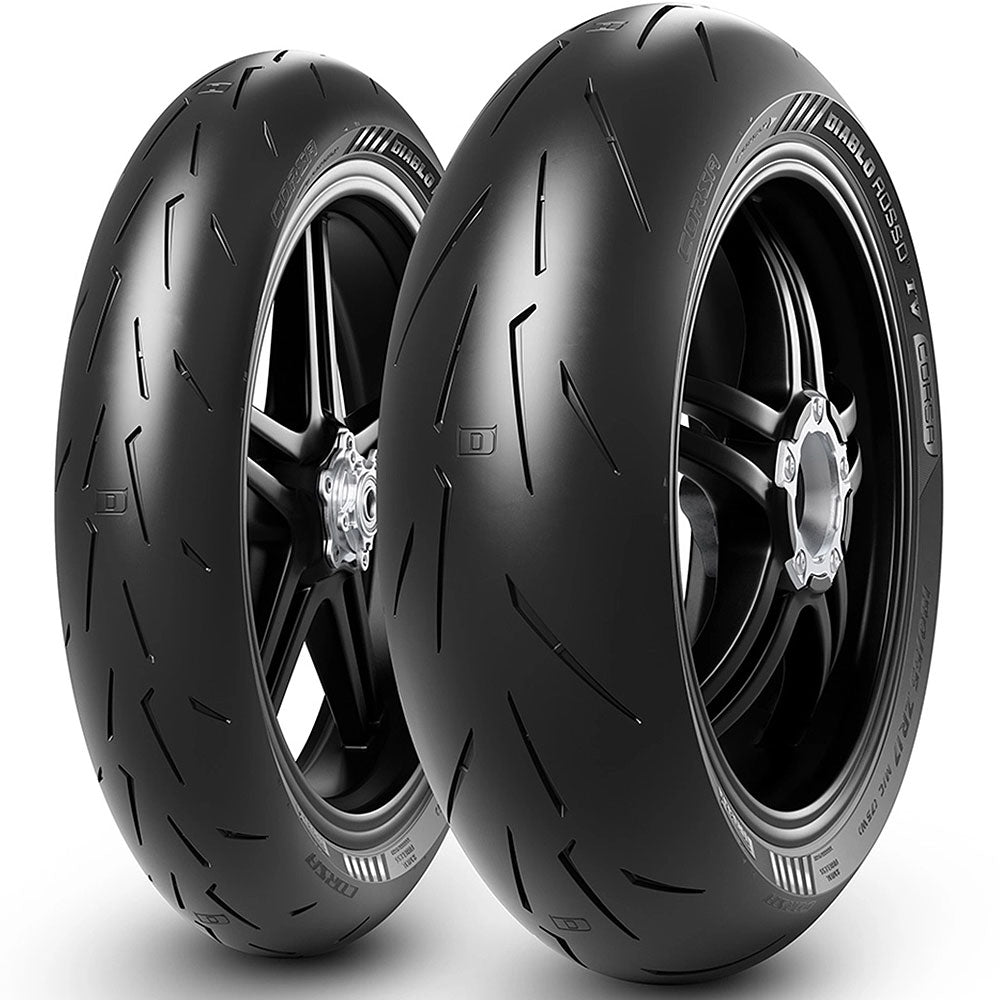 180/55ZR17 (73W) Pirelli Rosso IV Corsa Tubelss Rear Tyre