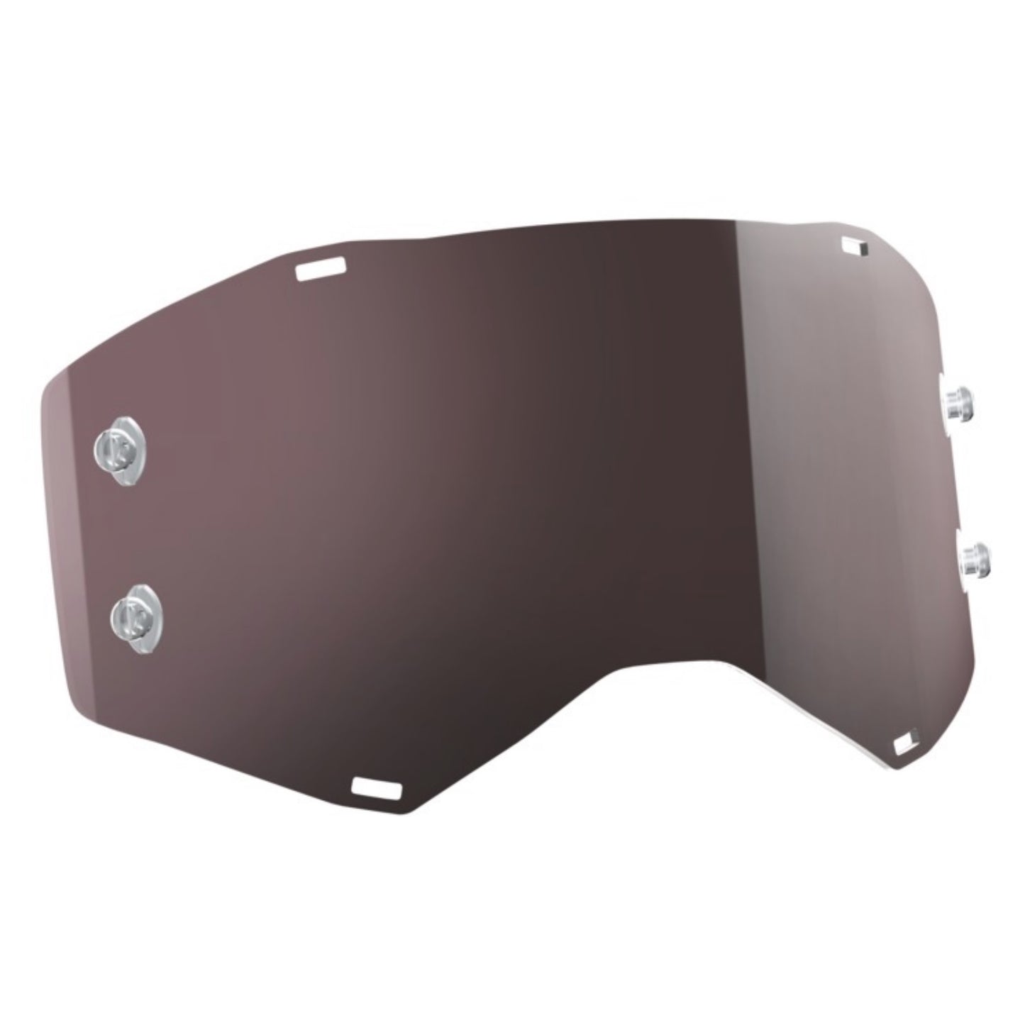 Scott Prospect Fury Single Lens Silver Chrome