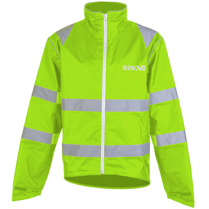 Proviz Nightrider Waterproof Jacket Flo Yellow
