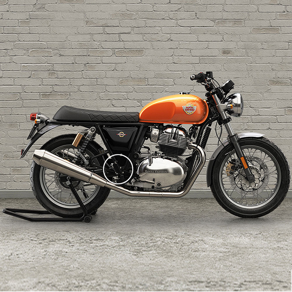 Royal Enfield Interceptor 650 Heel Guard Black 1990444
