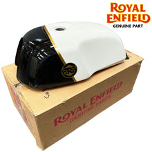 Royal Enfield Continental GT650 Dux Deluxe Petrol Fuel Tank Black/White