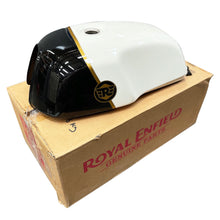 Royal Enfield Continental GT650 Dux Deluxe Petrol Fuel Tank Black/White