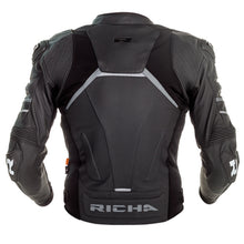 Richa Mugello 2 Leather Jacket Black Grey