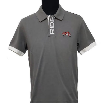 Royal Enfield Ride Polo Shirt Charcoal