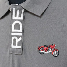 Royal Enfield Ride Polo Shirt Charcoal