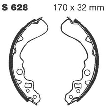 S628 EBC Brake Shoes