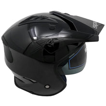 Spada Rock Black Open Face Helmet
