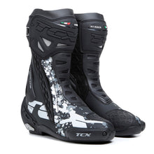 TCX RT Race Boots Black White Grey