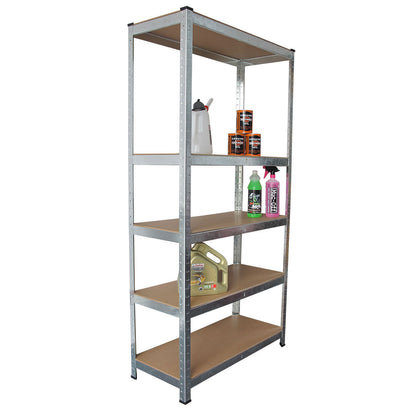 Boltless Shelving Rack 5 Layers 90x40x180 100kg Capacity
