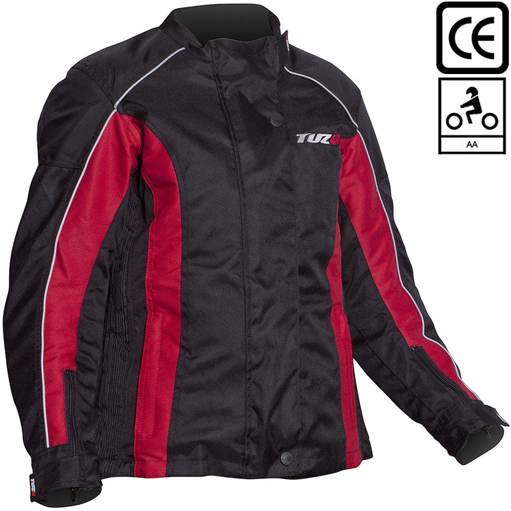 Tuzo Damsel II AA Jacket Black Red Ladies