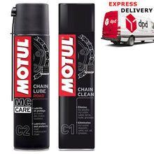 MOTUL C1 Chain Clean Cleaner & C2 Chain Lube 400ml