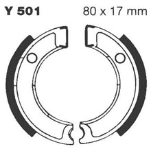 Y501 EBC Brake Shoes