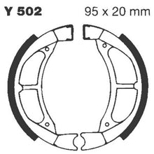 Y502 EBC Brake Shoes