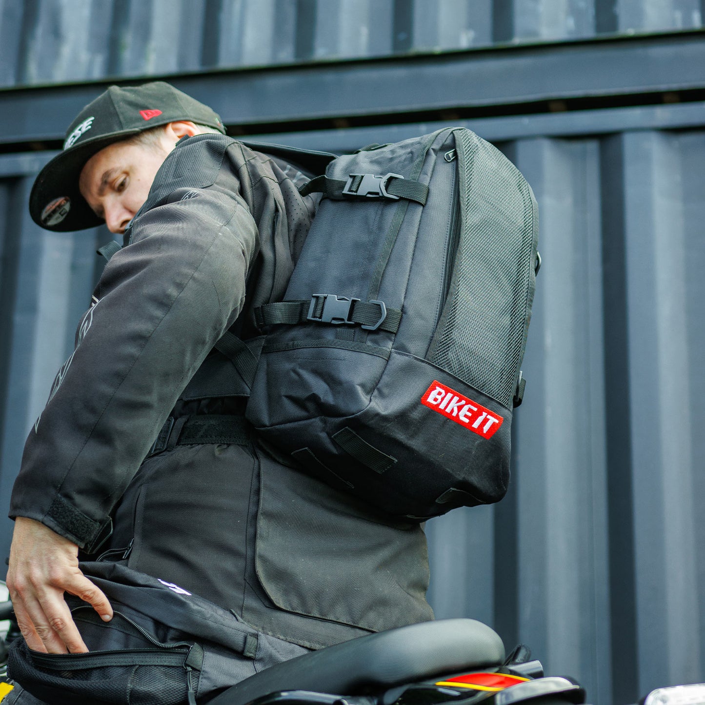 Bike It Deluxe Rucksack Black