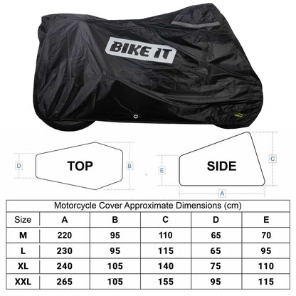 Bike It Nautica Outdoor Bike Rain Cover Large