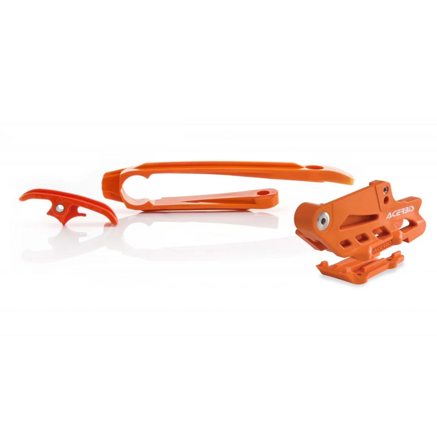 Acerbis Chain Guide + Slider Kit KTM Husqvarna GasGas 2016 - 2023 Orange