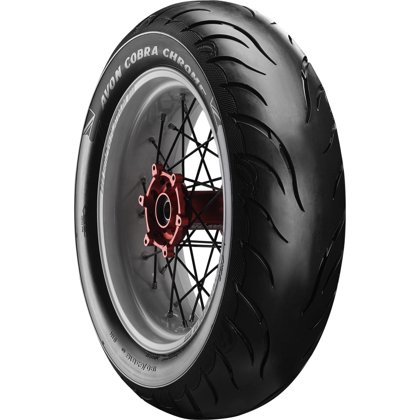 180/60VB17 75V Avon Cobra Chrome Rear Tyre