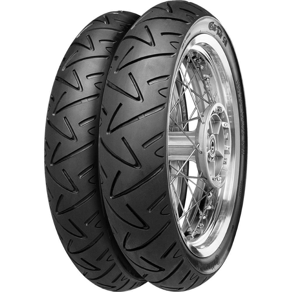 100/80-17 52H TL Conti Twist Sport SM Front Tyre